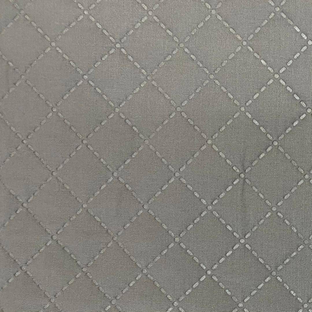 PreQuilted Fabric (Grey) 0.5yard