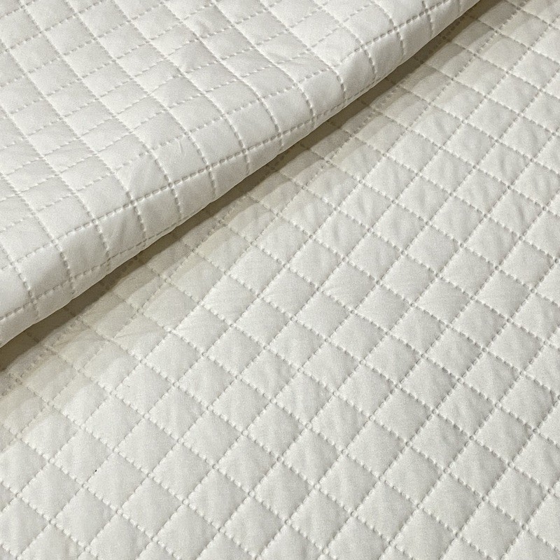 PreQuilted Fabric (Cream) 0.5yard