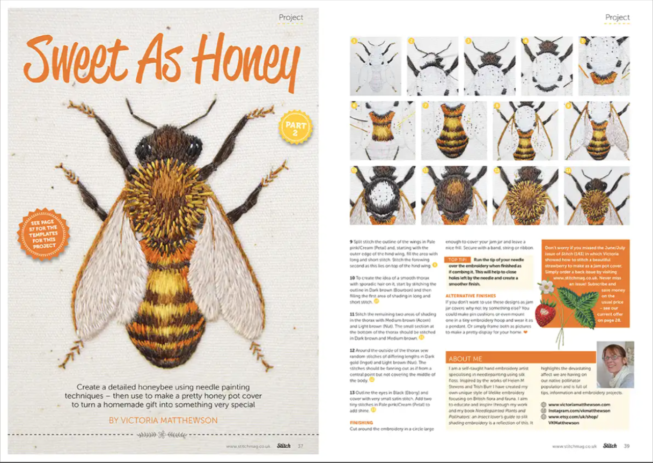 Stitch Embroidery Magazine Issue 144