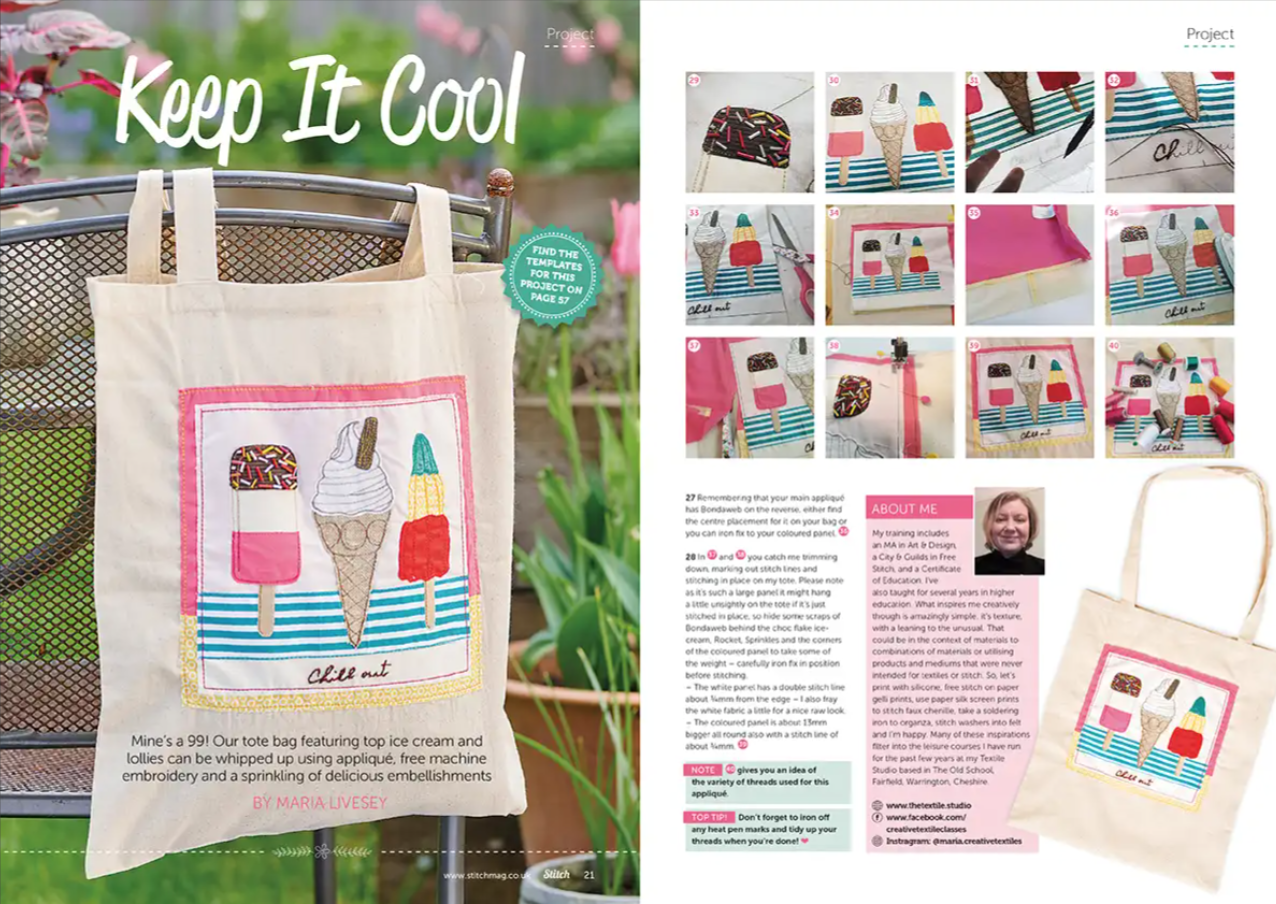 Stitch Embroidery Magazine Issue 144