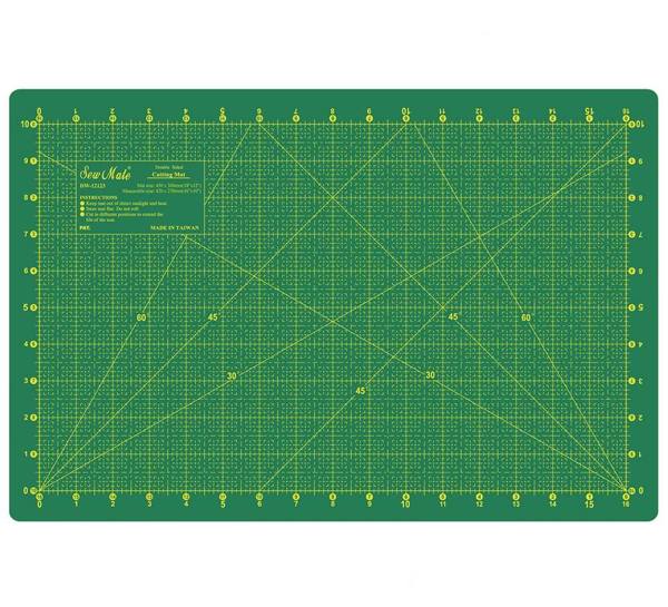 Double Sided Cutting Mat 60x90cm (36"x24") Size A2